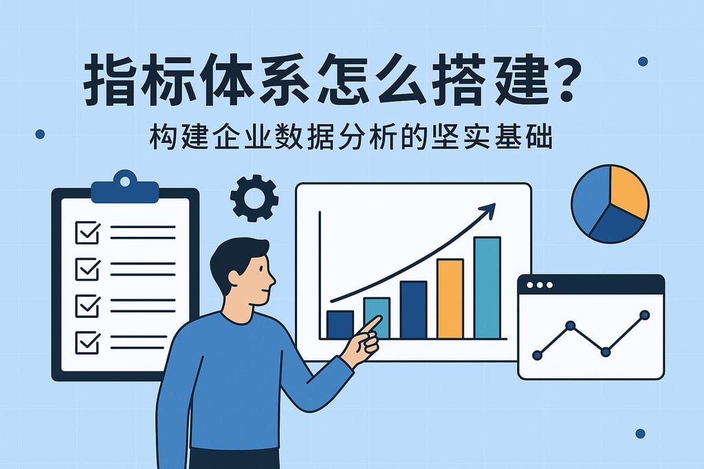 指标体系怎么搭建？构建企业数据分析的坚实基础
