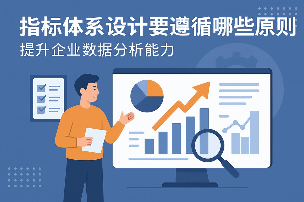 指标体系设计要遵循哪些原则？提升企业数据分析能力