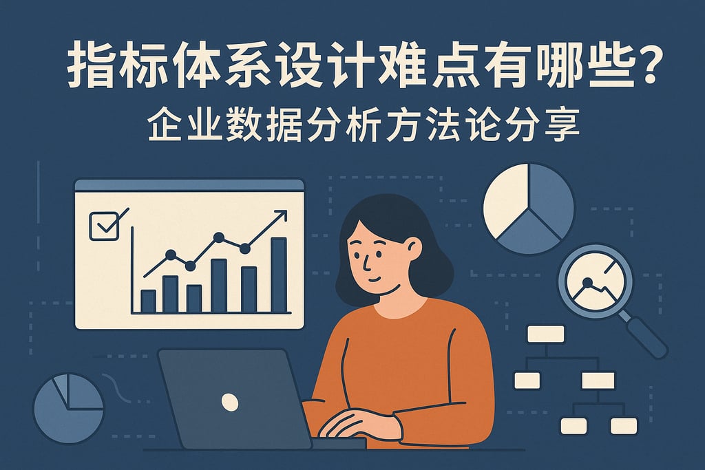 指标体系设计难点有哪些？企业数据分析方法论分享