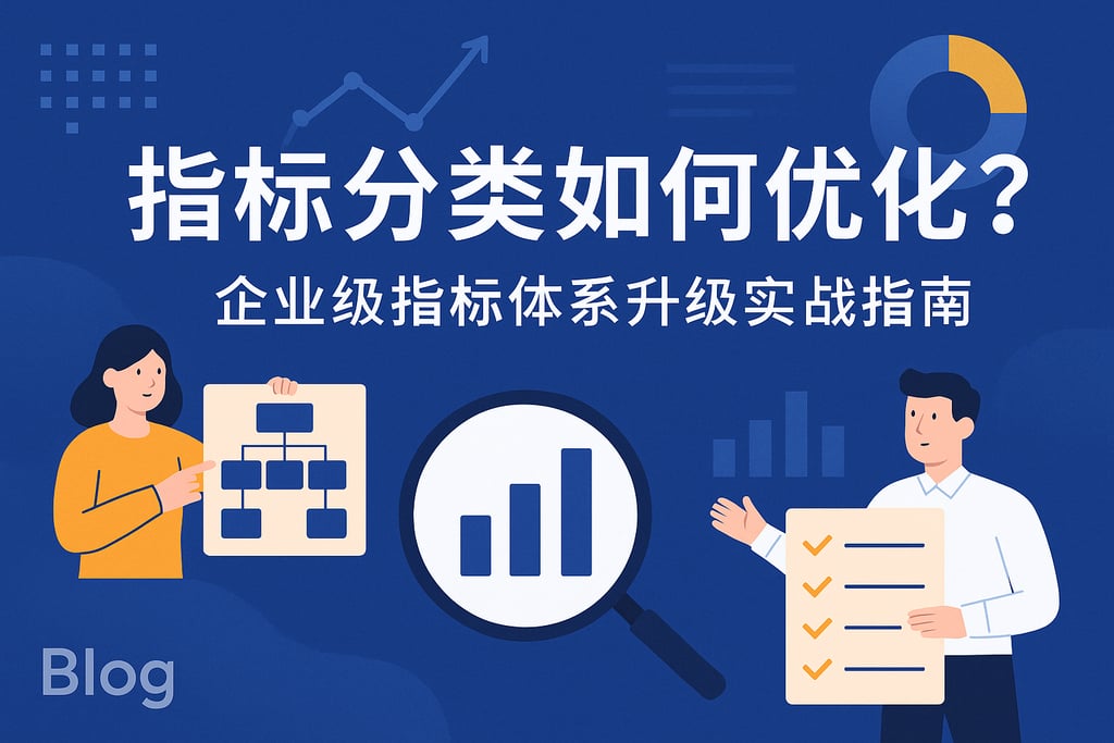 指标分类如何优化？企业级指标体系升级实战指南