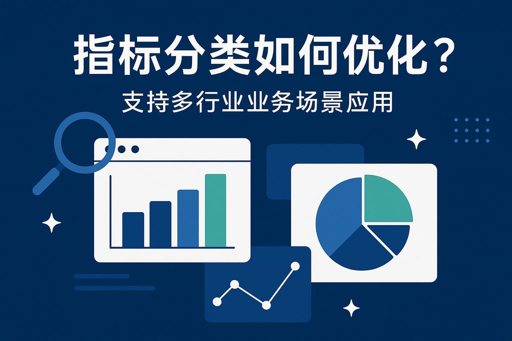 指标分类如何优化？支持多行业业务场景应用
