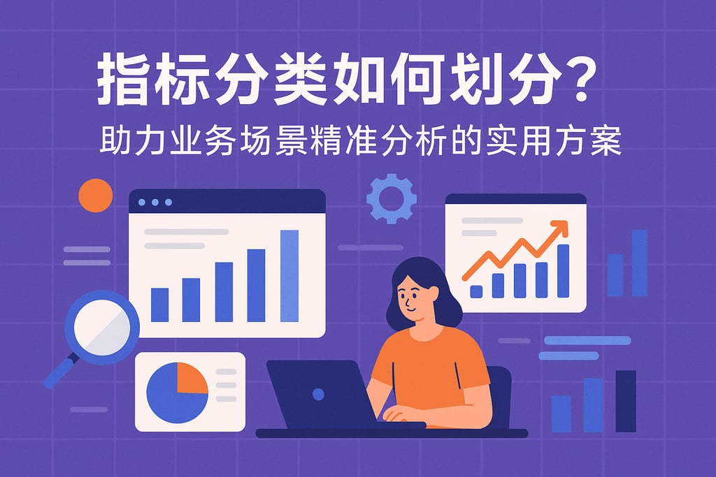 指标分类如何划分？助力业务场景精准分析的实用方案