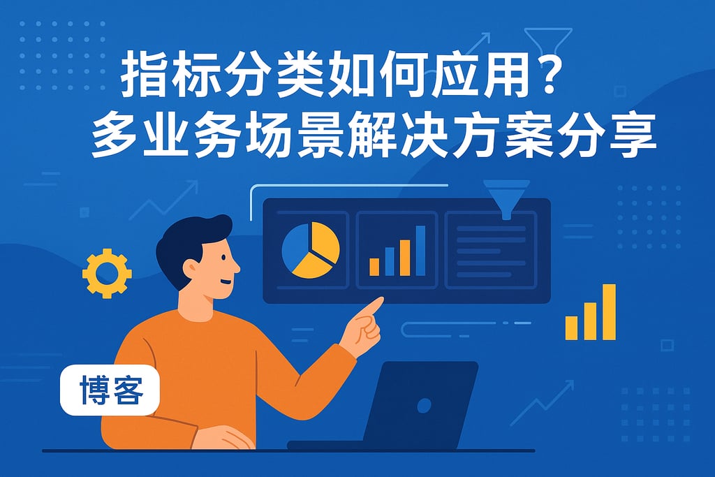 指标分类如何应用？多业务场景解决方案分享