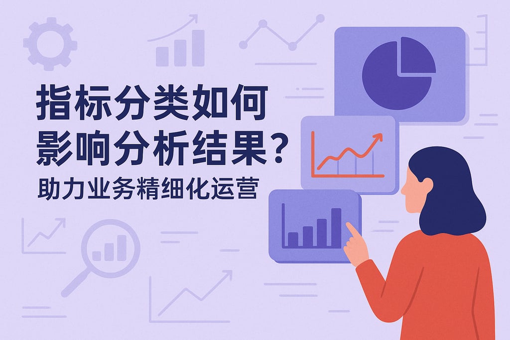 指标分类如何影响分析结果？助力业务精细化运营