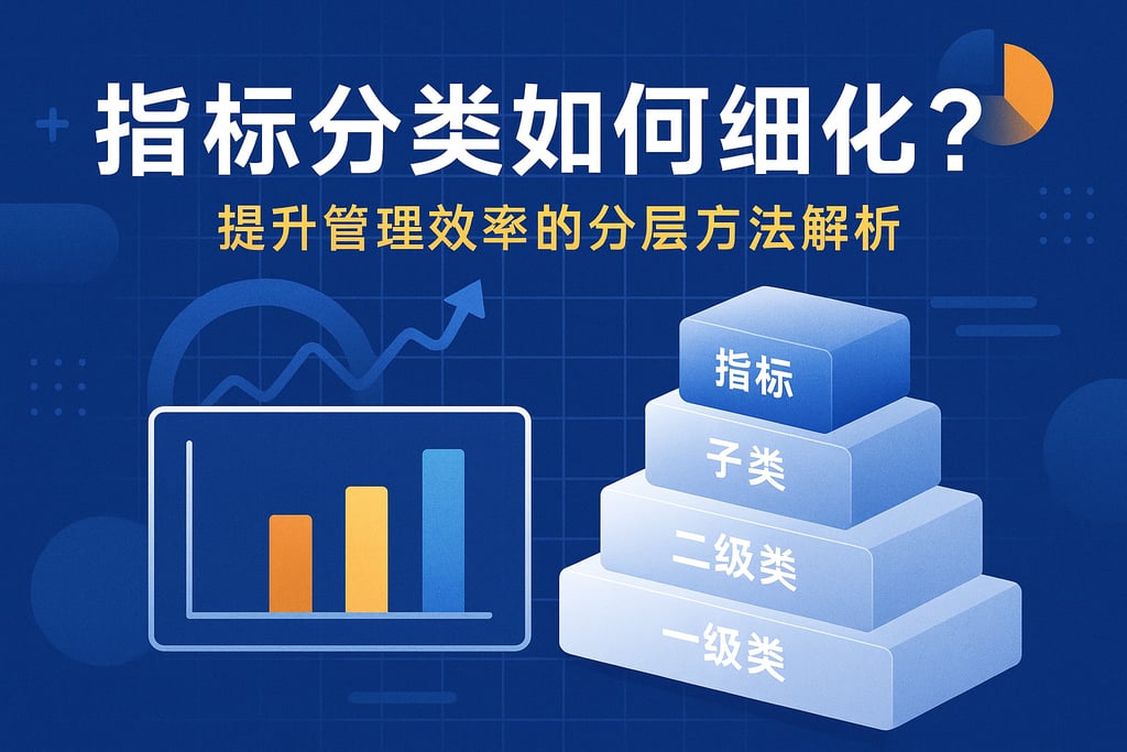 指标分类如何细化？提升管理效率的分层方法解析