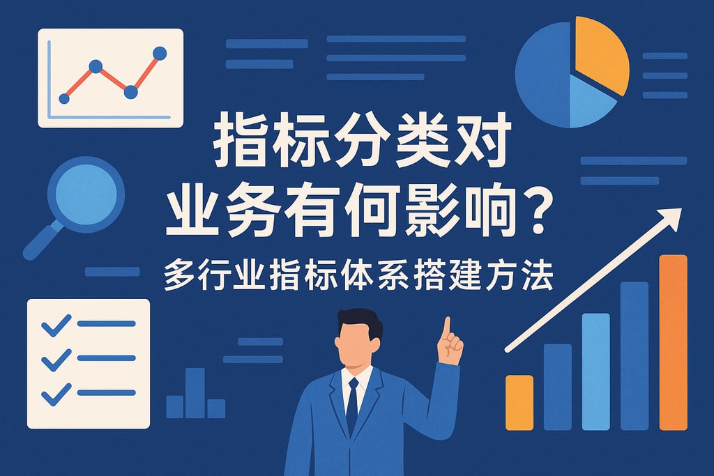 指标分类对业务有何影响？多行业指标体系搭建方法