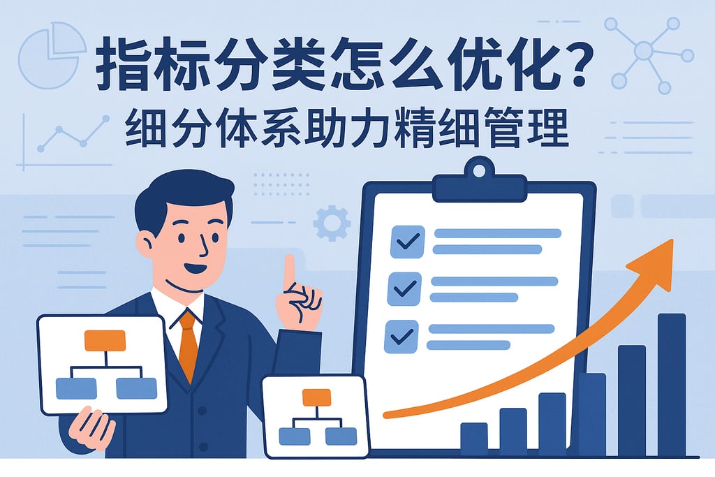 指标分类怎么优化？细分体系助力精细管理