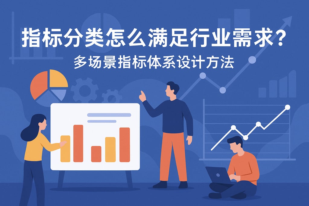指标分类怎么满足行业需求？多场景指标体系设计方法