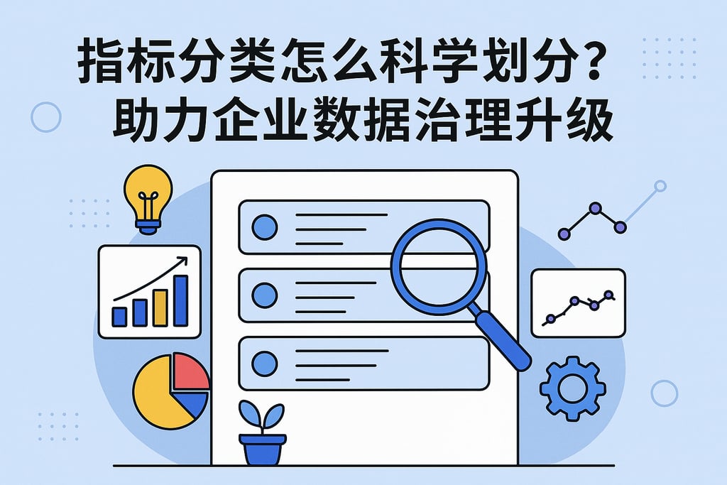 指标分类怎么科学划分？助力企业数据治理升级