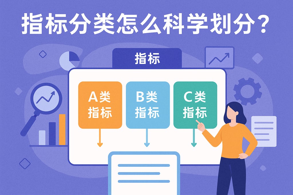 指标分类怎么科学划分？细致分组优化分析结构