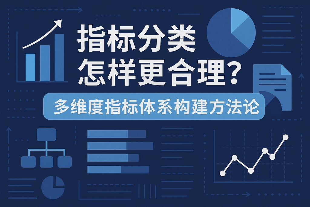 指标分类怎样更合理？多维度指标体系构建方法论