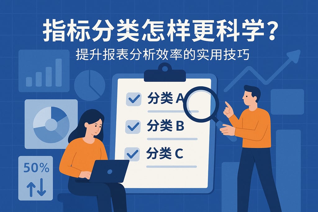 指标分类怎样更科学？提升报表分析效率的实用技巧