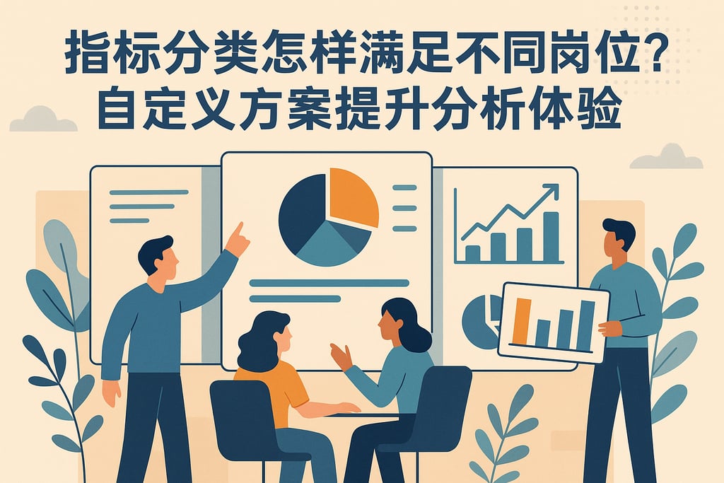 指标分类怎样满足不同岗位？自定义方案提升分析体验