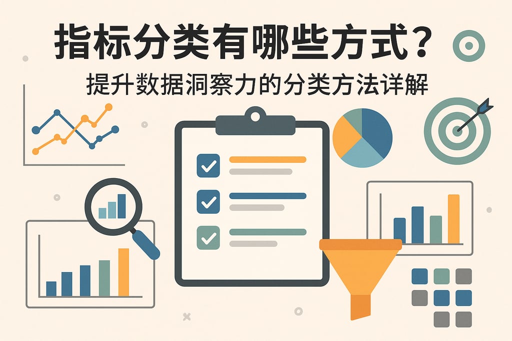 指标分类有哪些方式？提升数据洞察力的分类方法详解