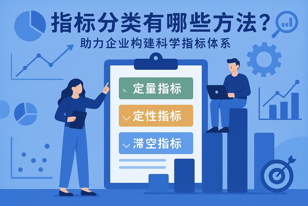 指标分类有哪些方法？助力企业构建科学指标体系
