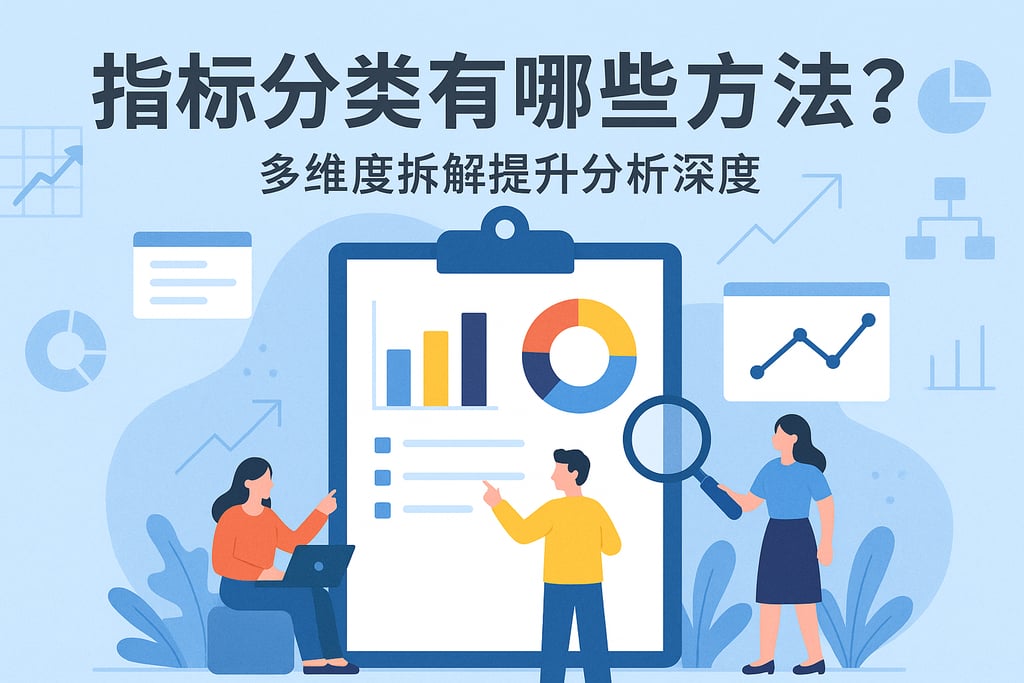 指标分类有哪些方法？多维度拆解提升分析深度