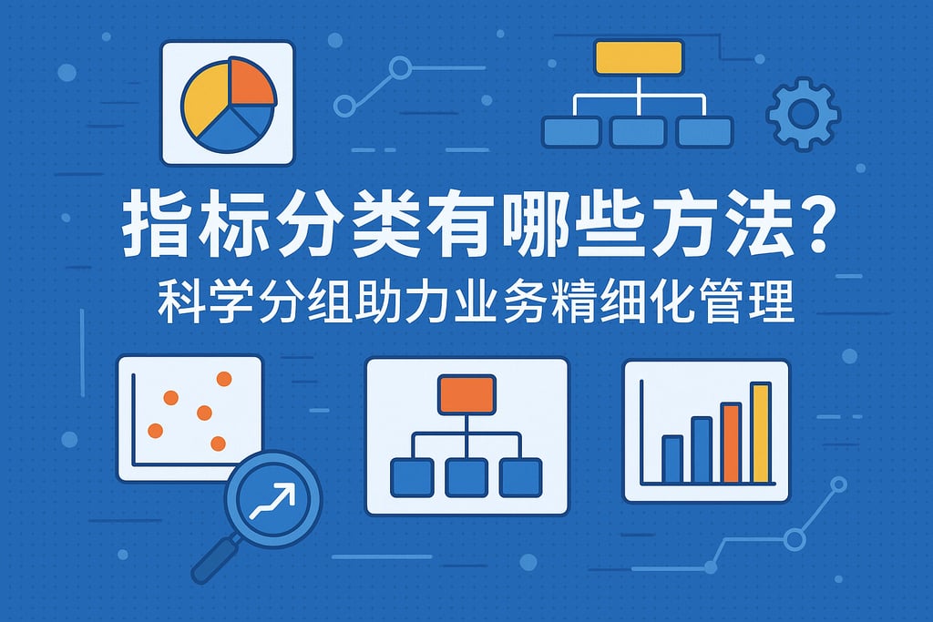 指标分类有哪些方法？科学分组助力业务精细化管理