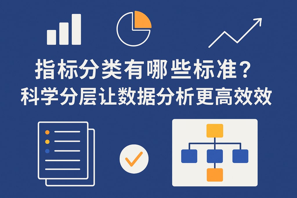 指标分类有哪些标准？科学分层让数据分析更高效