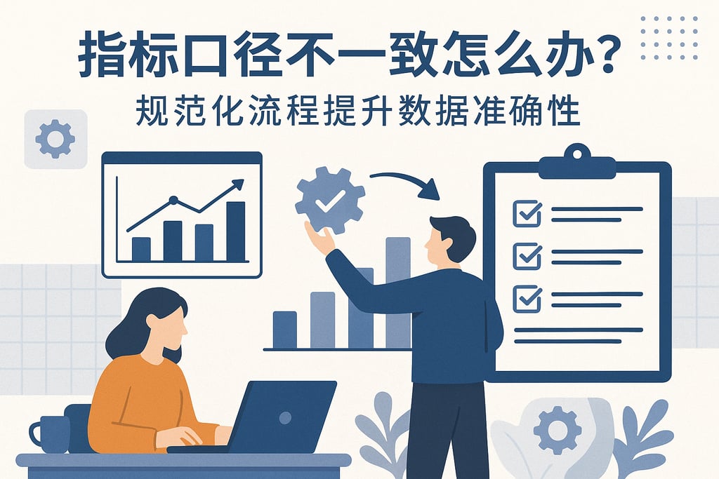 指标口径不一致怎么办？规范化流程提升数据准确性