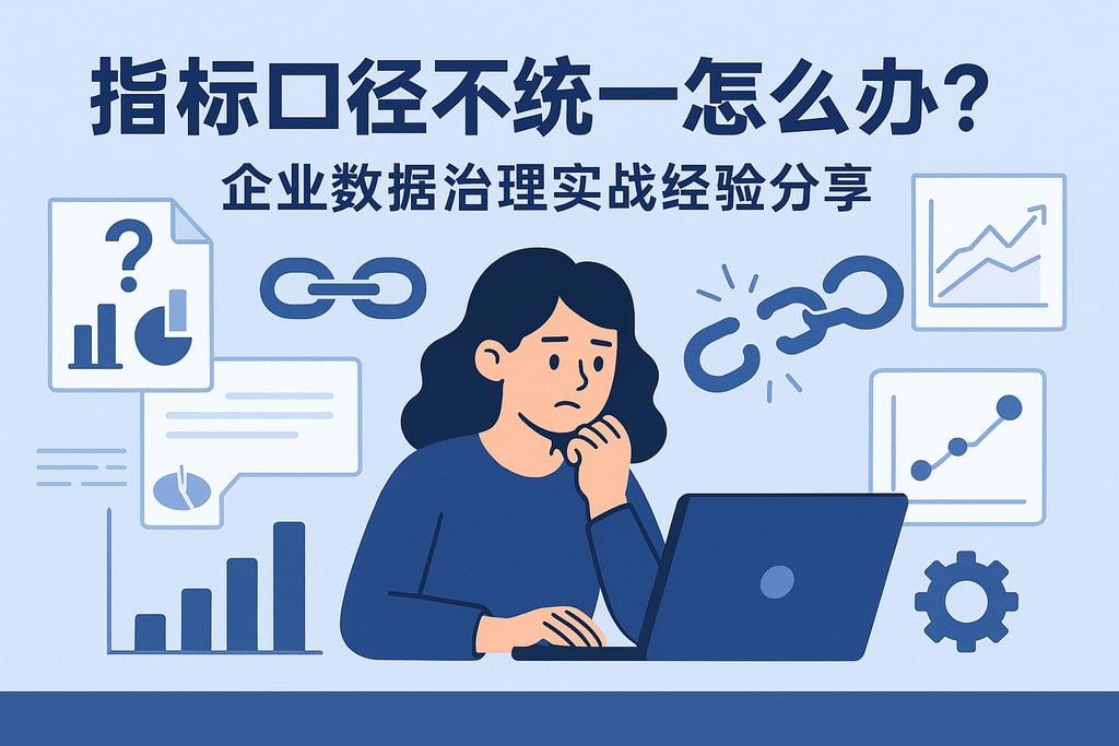 指标口径不统一怎么办？企业数据治理实战经验分享