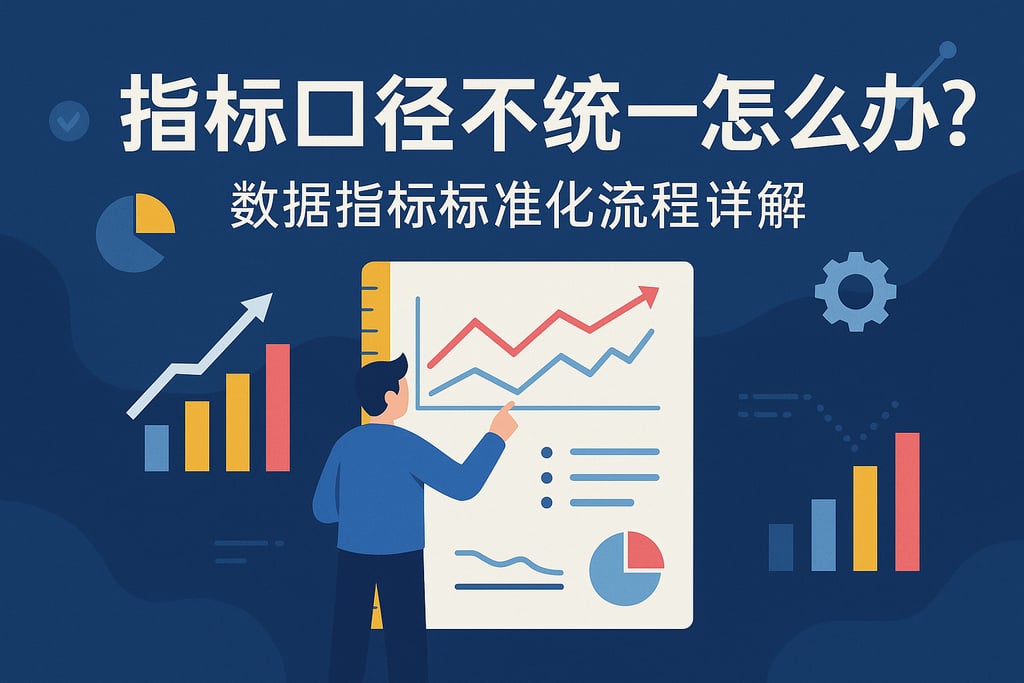 指标口径不统一怎么办？数据指标标准化流程详解