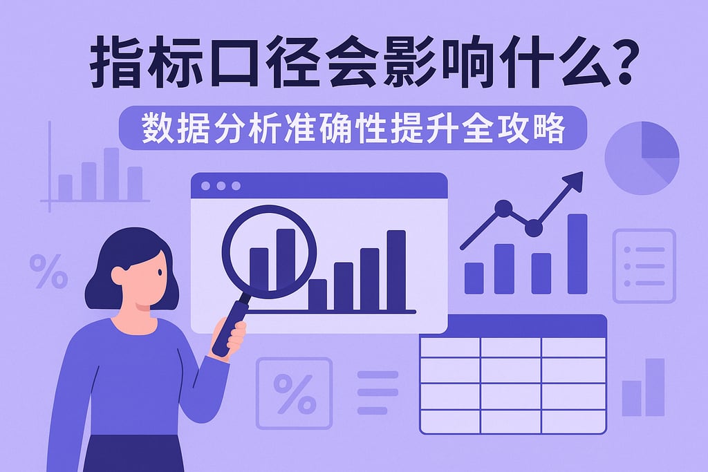 指标口径会影响什么？数据分析准确性提升全攻略