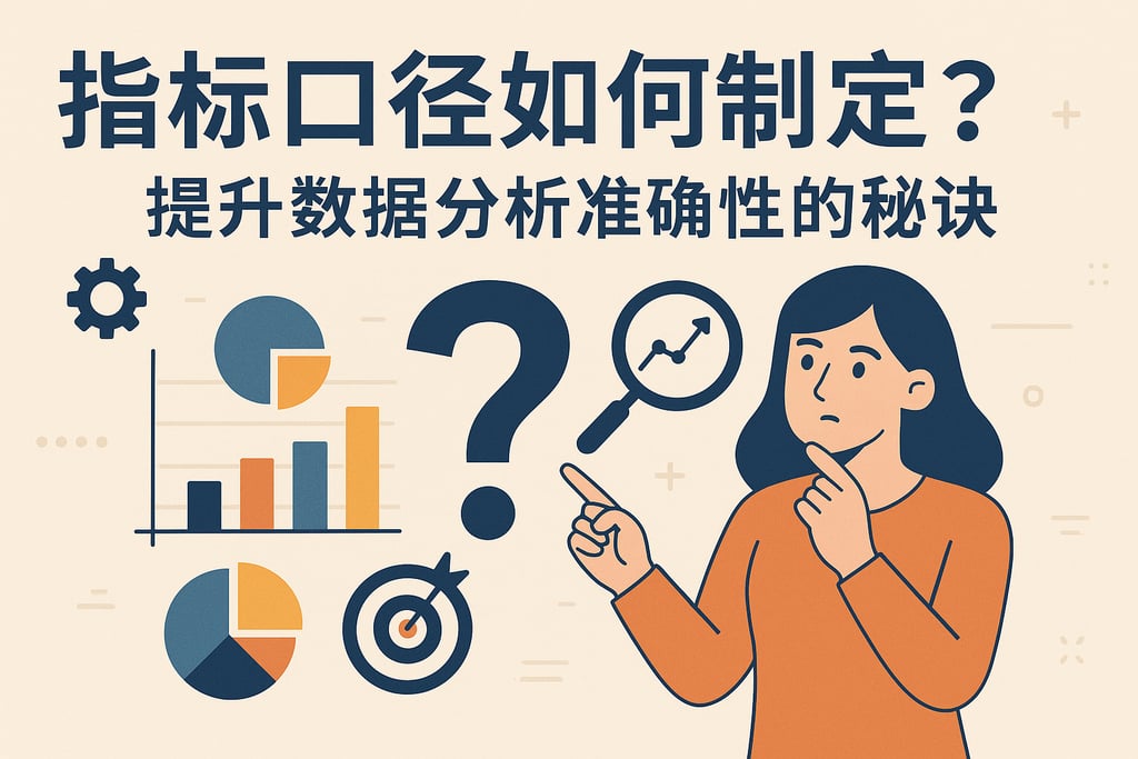 指标口径如何制定？提升数据分析准确性的秘诀