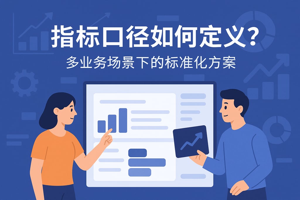 指标口径如何定义？多业务场景下的标准化方案