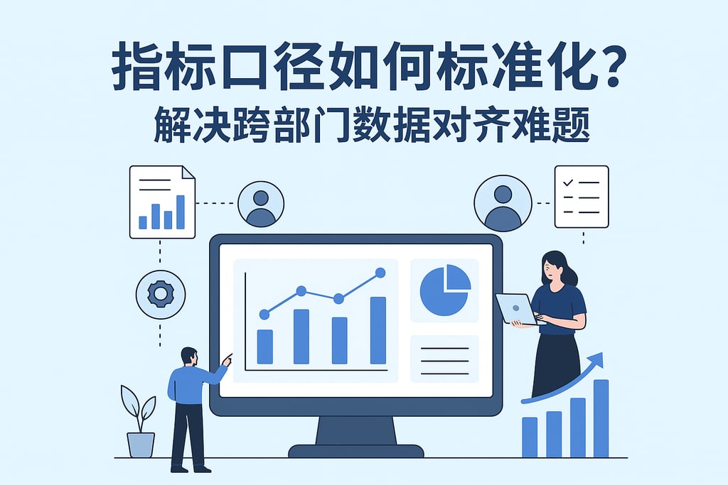 指标口径如何标准化？解决跨部门数据对齐难题