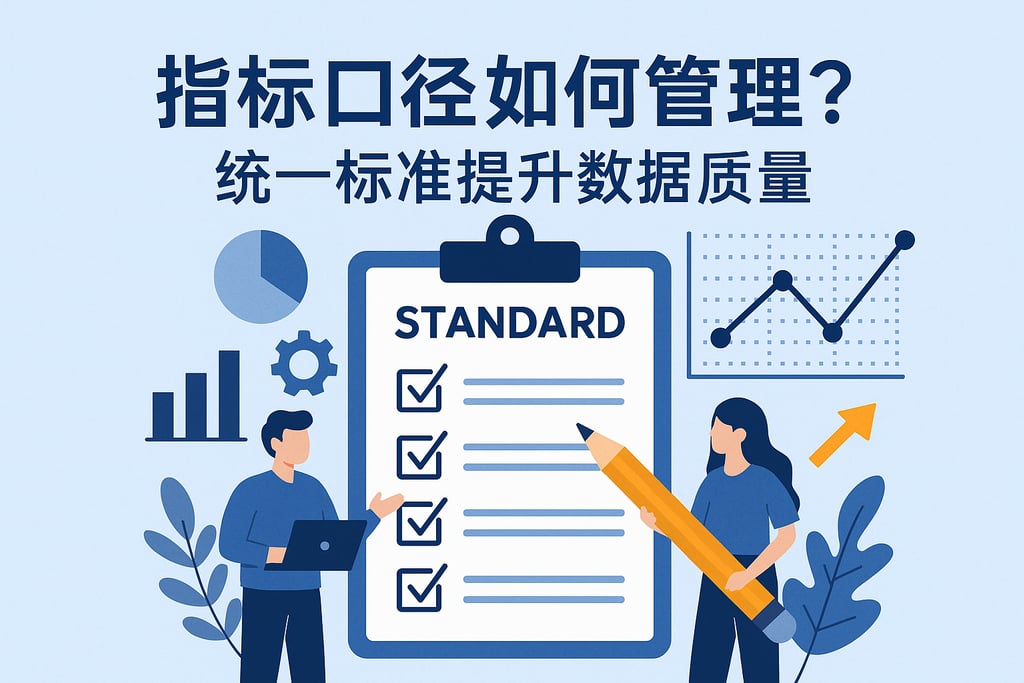 指标口径如何管理？统一标准提升数据质量