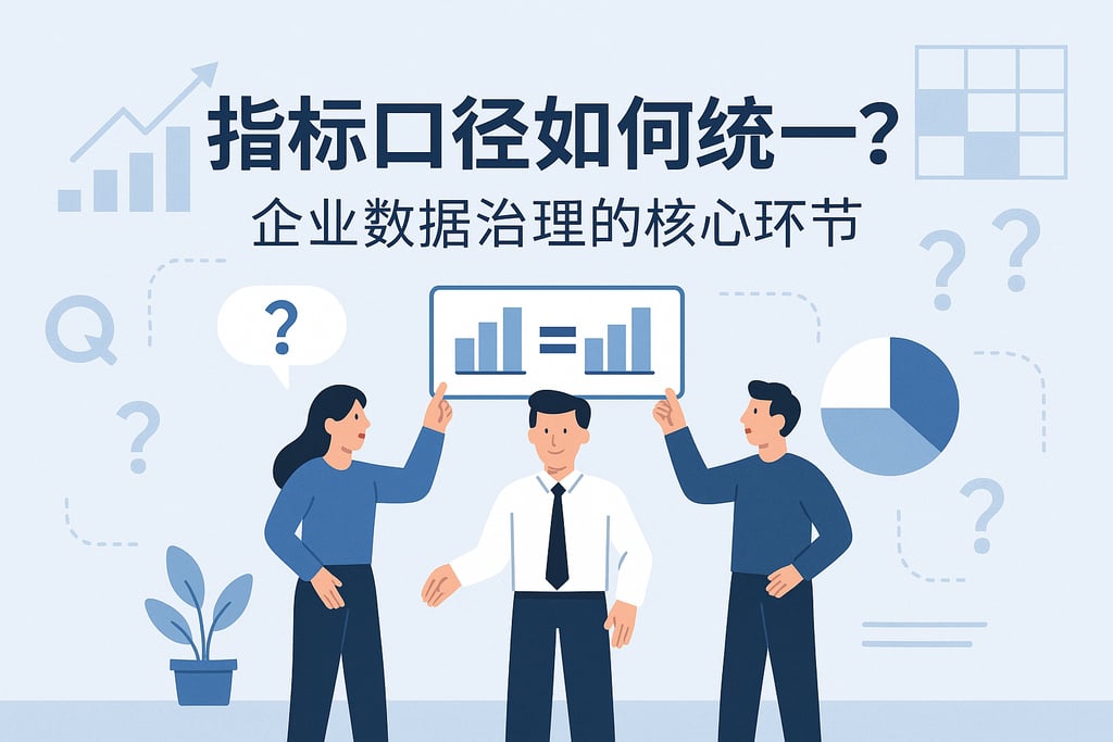 指标口径如何统一？企业数据治理的核心环节