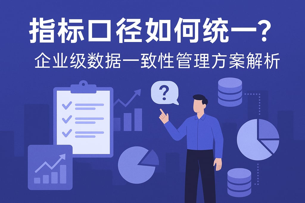 指标口径如何统一？企业级数据一致性管理方案解析