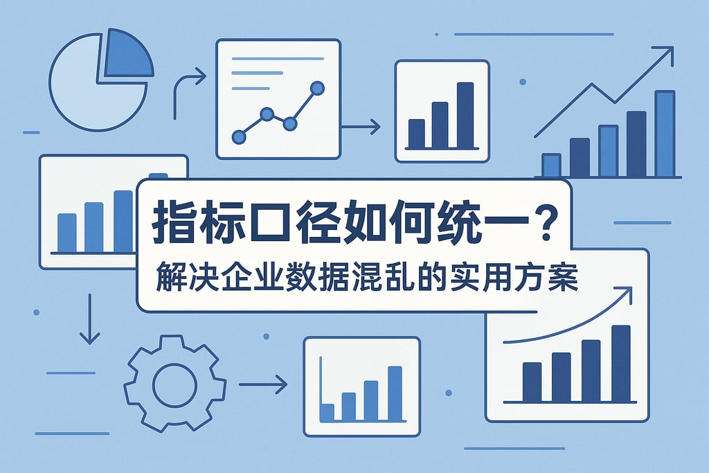 指标口径如何统一？解决企业数据混乱的实用方案