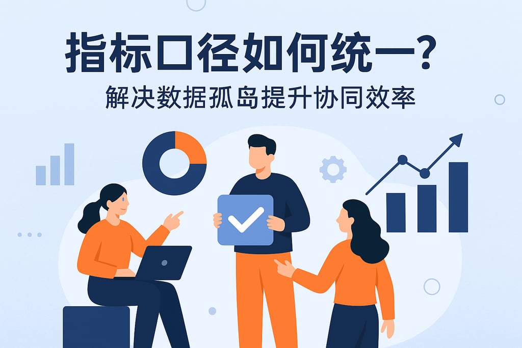 指标口径如何统一？解决数据孤岛提升协同效率