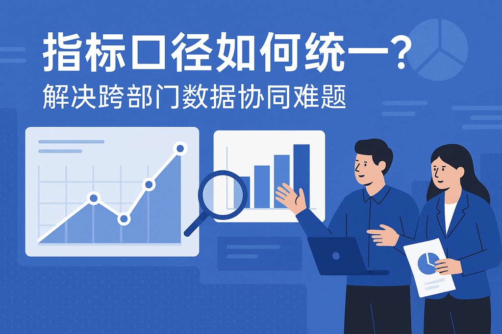 指标口径如何统一？解决跨部门数据协同难题