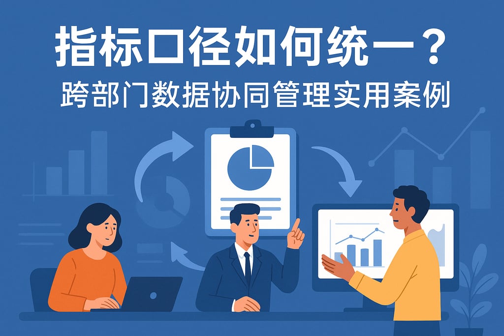 指标口径如何统一？跨部门数据协同管理实用案例