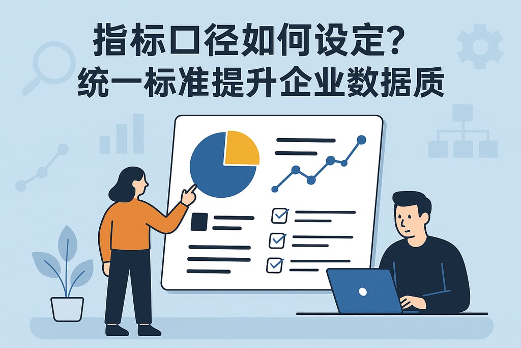 指标口径如何设定？统一标准提升企业数据质量