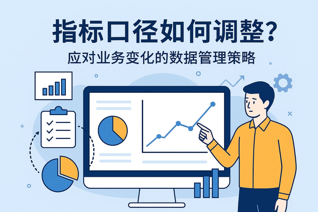 指标口径如何调整？应对业务变化的数据管理策略