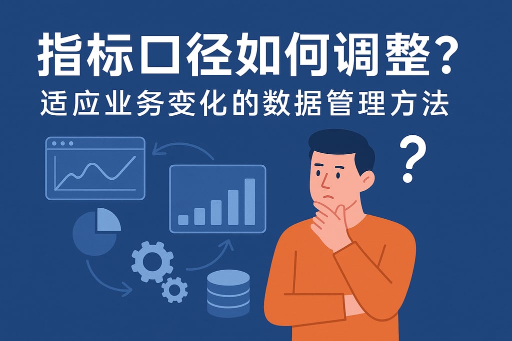 指标口径如何调整？适应业务变化的数据管理方法