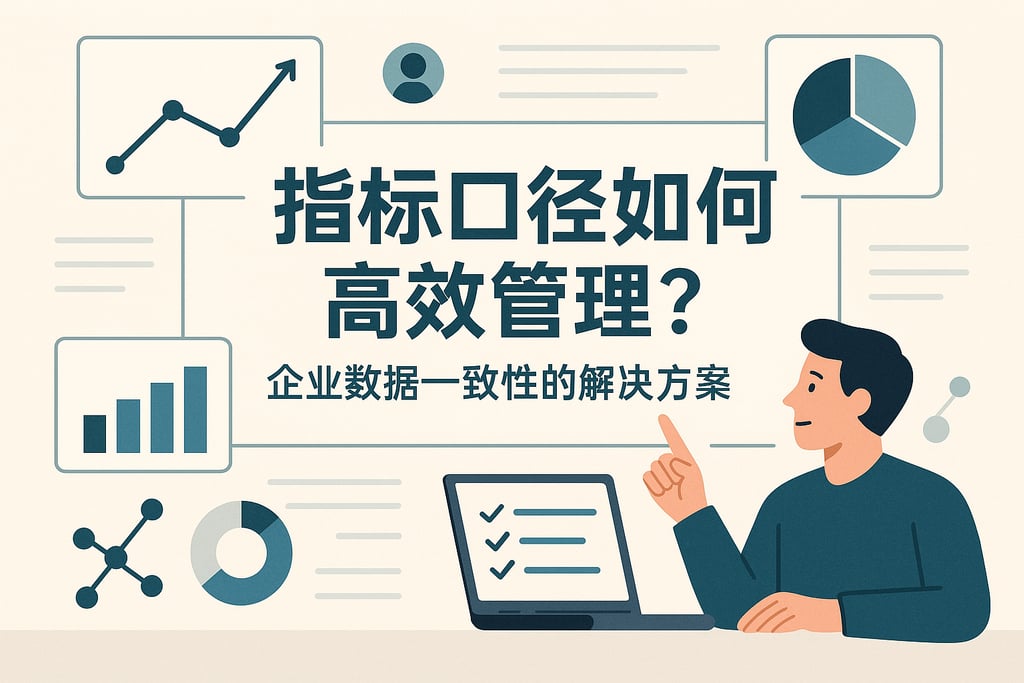 指标口径如何高效管理？企业数据一致性的解决方案
