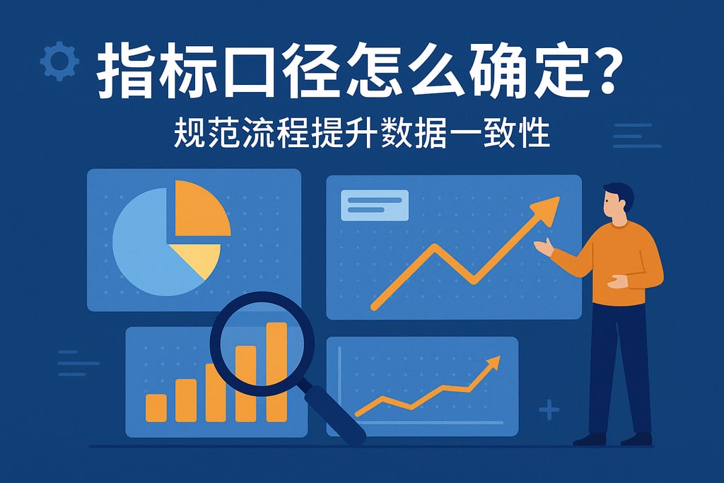 指标口径怎么确定？规范流程提升数据一致性