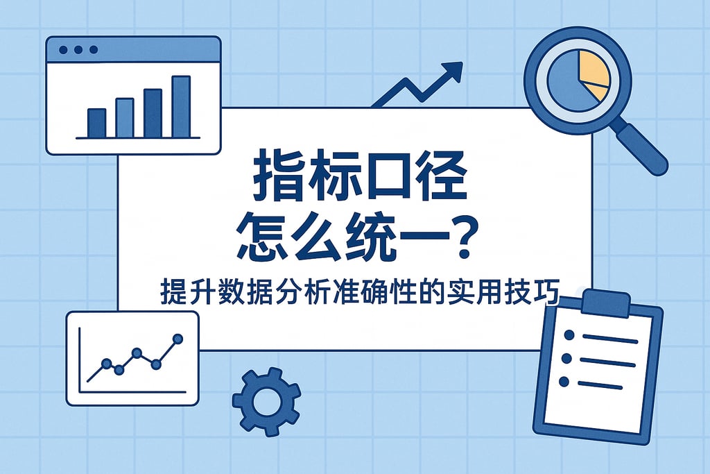 指标口径怎么统一？提升数据分析准确性的实用技巧