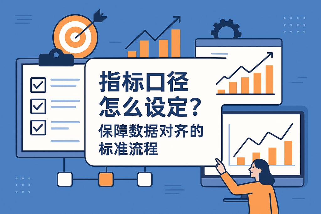 指标口径怎么设定？保障数据对齐的标准流程