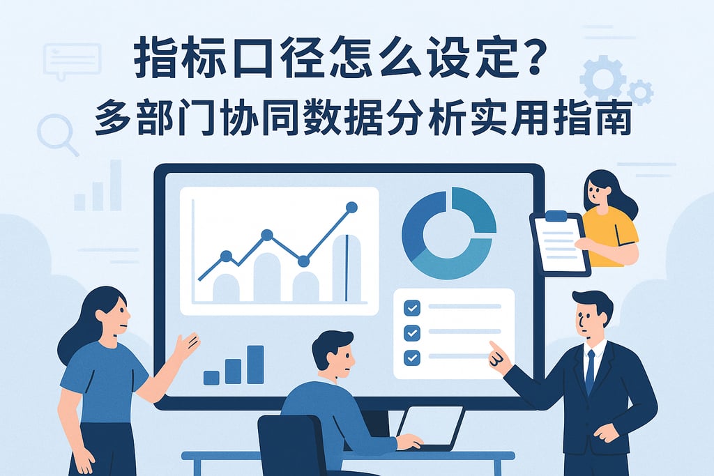 指标口径怎么设定？多部门协同数据分析实用指南