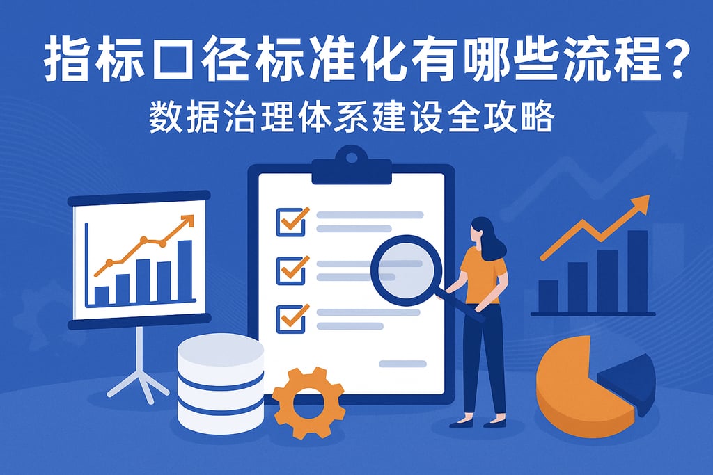指标口径标准化有哪些流程？数据治理体系建设全攻略