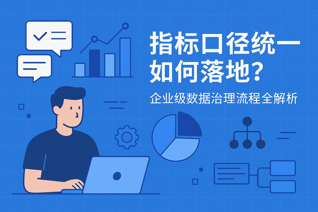 指标口径统一如何落地？企业级数据治理流程全解析