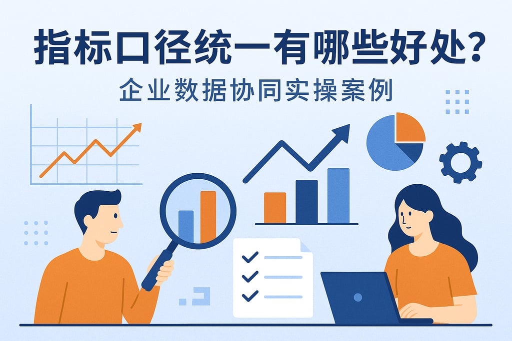 指标口径统一有哪些好处？企业数据协同实操案例