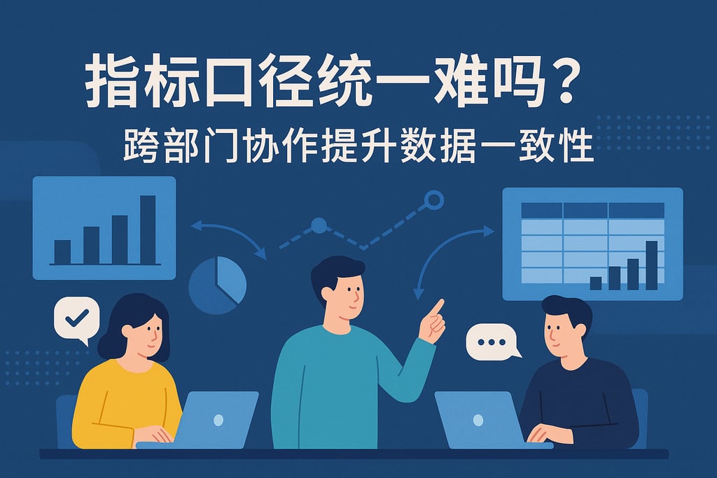 指标口径统一难吗？跨部门协作提升数据一致性
