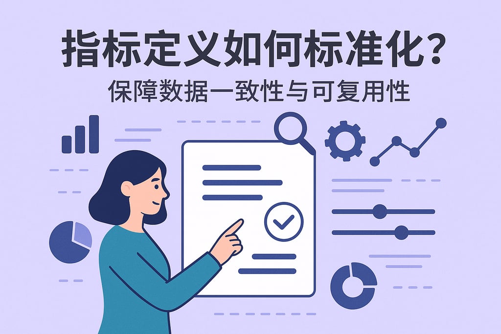 指标定义如何标准化？保障数据一致性与可复用性