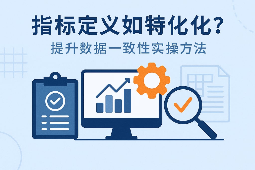 指标定义如何标准化？提升数据一致性的实操方法